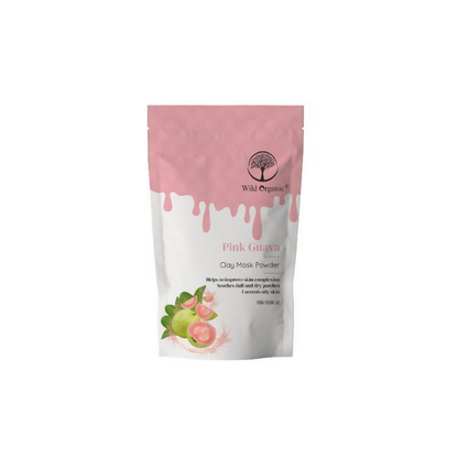 Wild Organic Pink Guvava Clay Mask Powder
