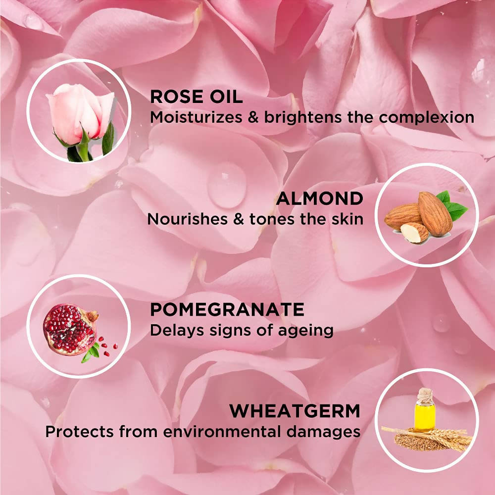 Moha Rose and Almond Soap ingrtedients