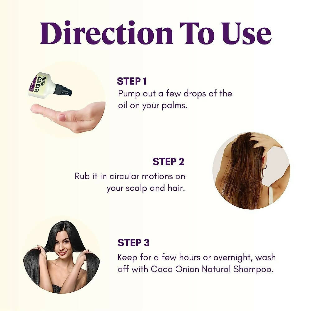 Little Extra Coco Onion Natural Hair Oil