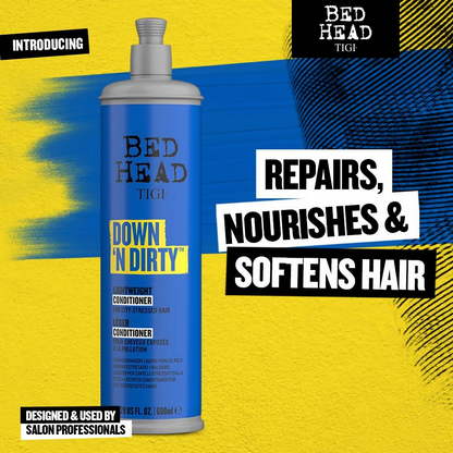 TIGI Bed Head Down N' Dirty Lightweight Hair Conditioner For Detox & Repair