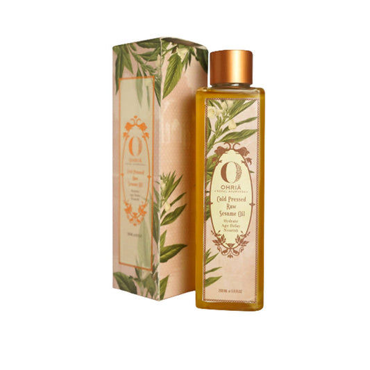 Buy Ohria Ayurveda Cold Pressed Raw Sesame Oil from DrMediCart, Ship from India to USA