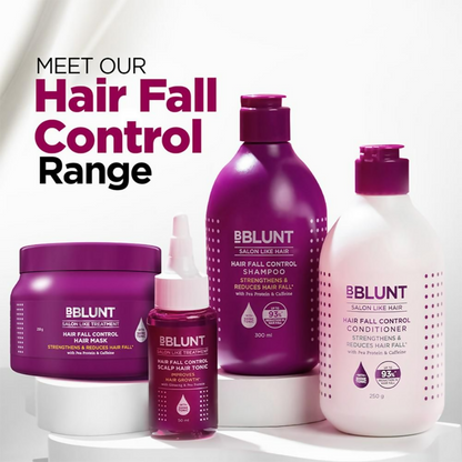 BBlunt Hair Fall Control Hair Mask With Pea Protein & Caffeine - Limited Time Offer