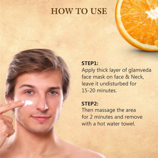 Glamveda Men De-Tan Face Mask