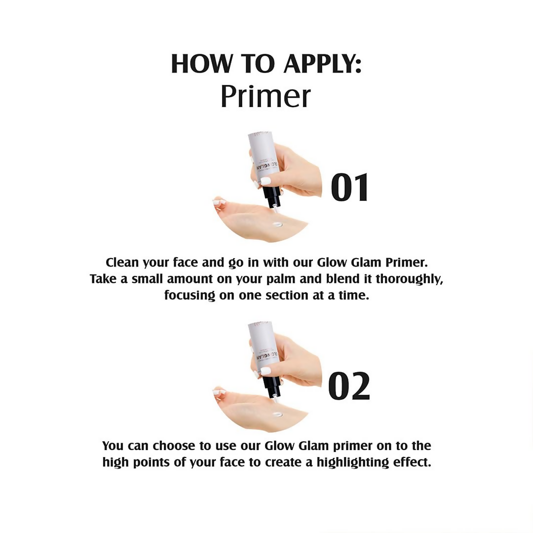 Glam21 Illuminating HD Primer Instant Glow - Rosy Tint