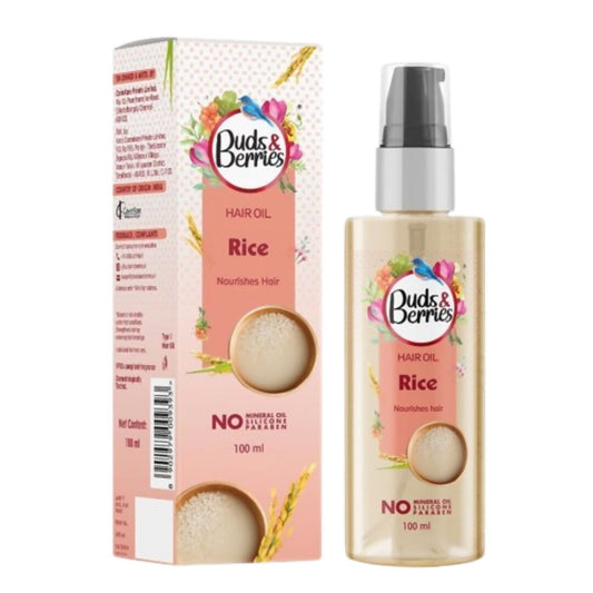 Buds & Berries Rice Hair Oil