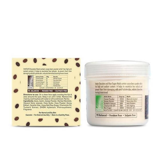Inatur Chocolate & Raw Sugar Face Mask