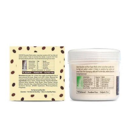 Inatur Chocolate & Raw Sugar Face Mask