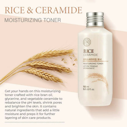 The Face Shop Rice & Ceramide Moisturizing Face Toner - Korean Skincare