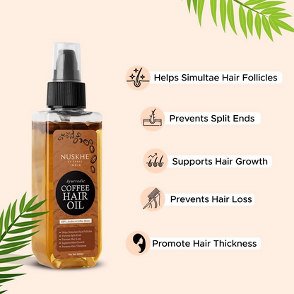Nuskhe By Paras Ayurvedic Coffee Hair Oil