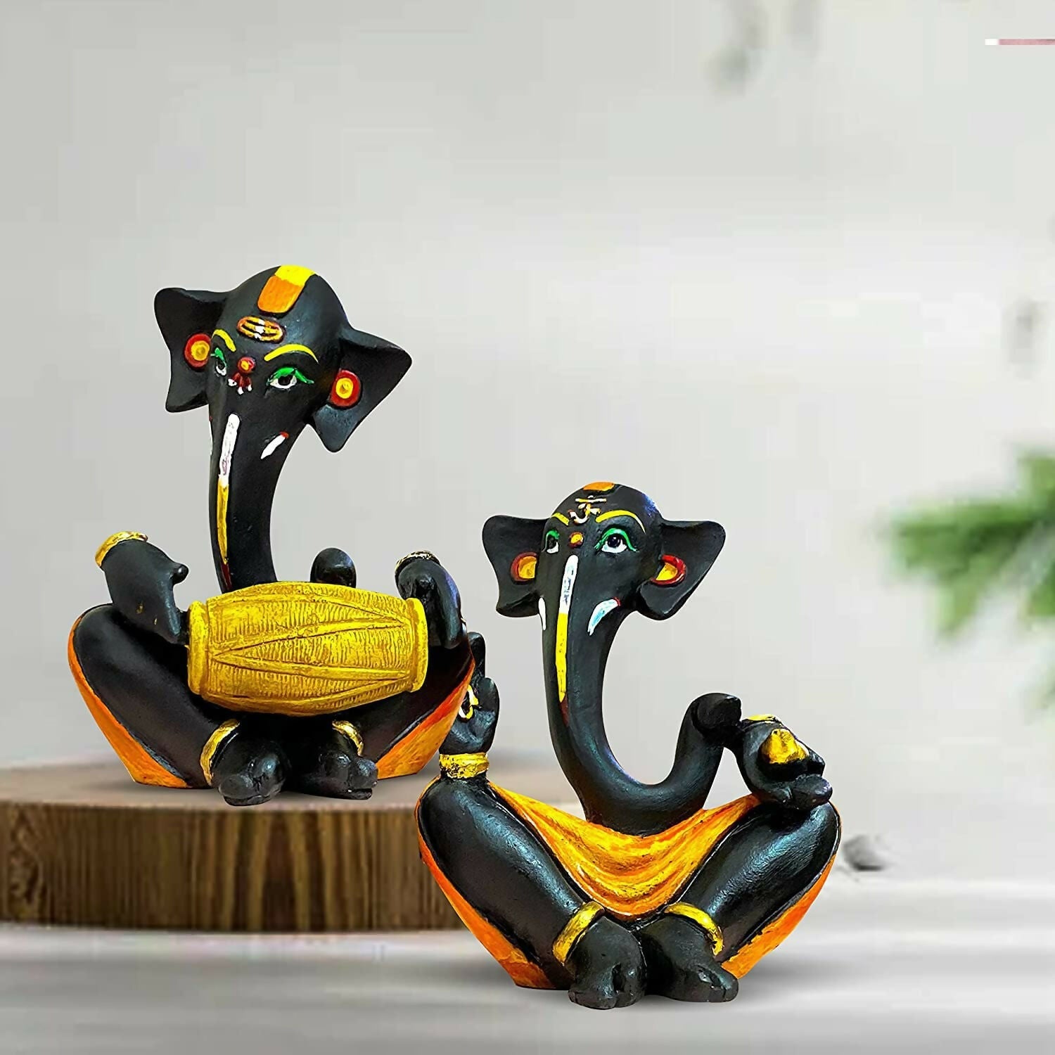 Buy Xtore Resin Floating Ganesha Statues Decorative Showpiece