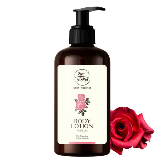 Shat Pratishat Moisturizing Body Lotion - Rose Oil