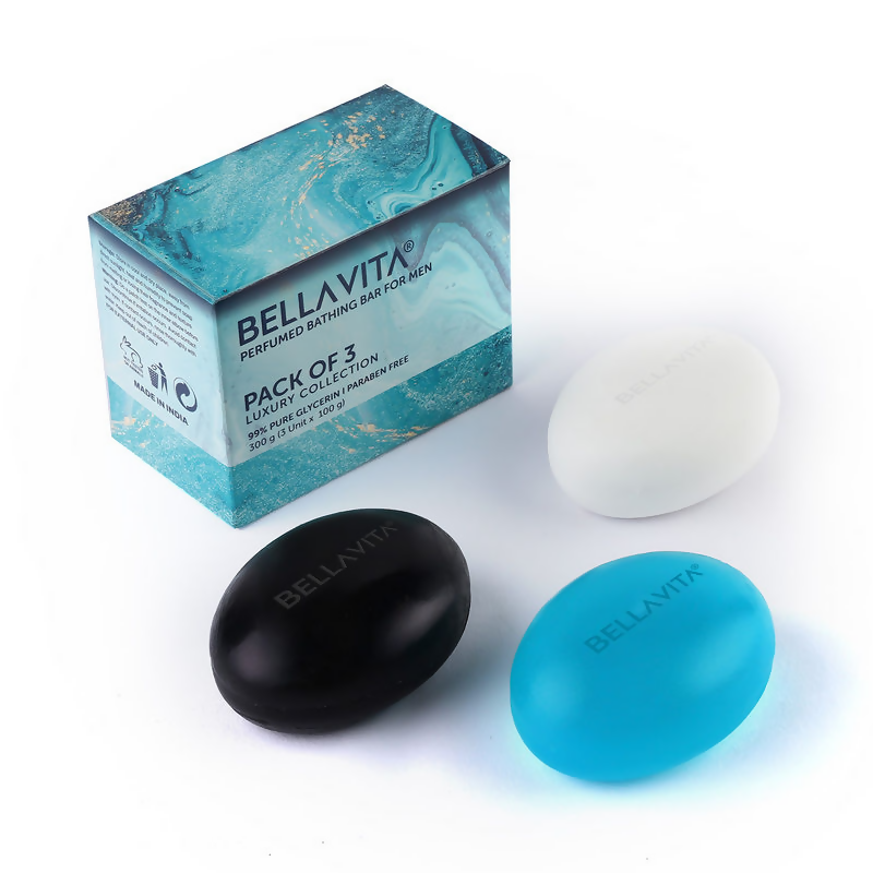 Bella Vita Organic Perfume Bathing Soap Bar For Men