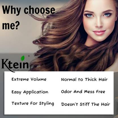 Ktein Natural 100% Plant Based Volumizing &Texturing Hair Detox Dry Shampoo Powder