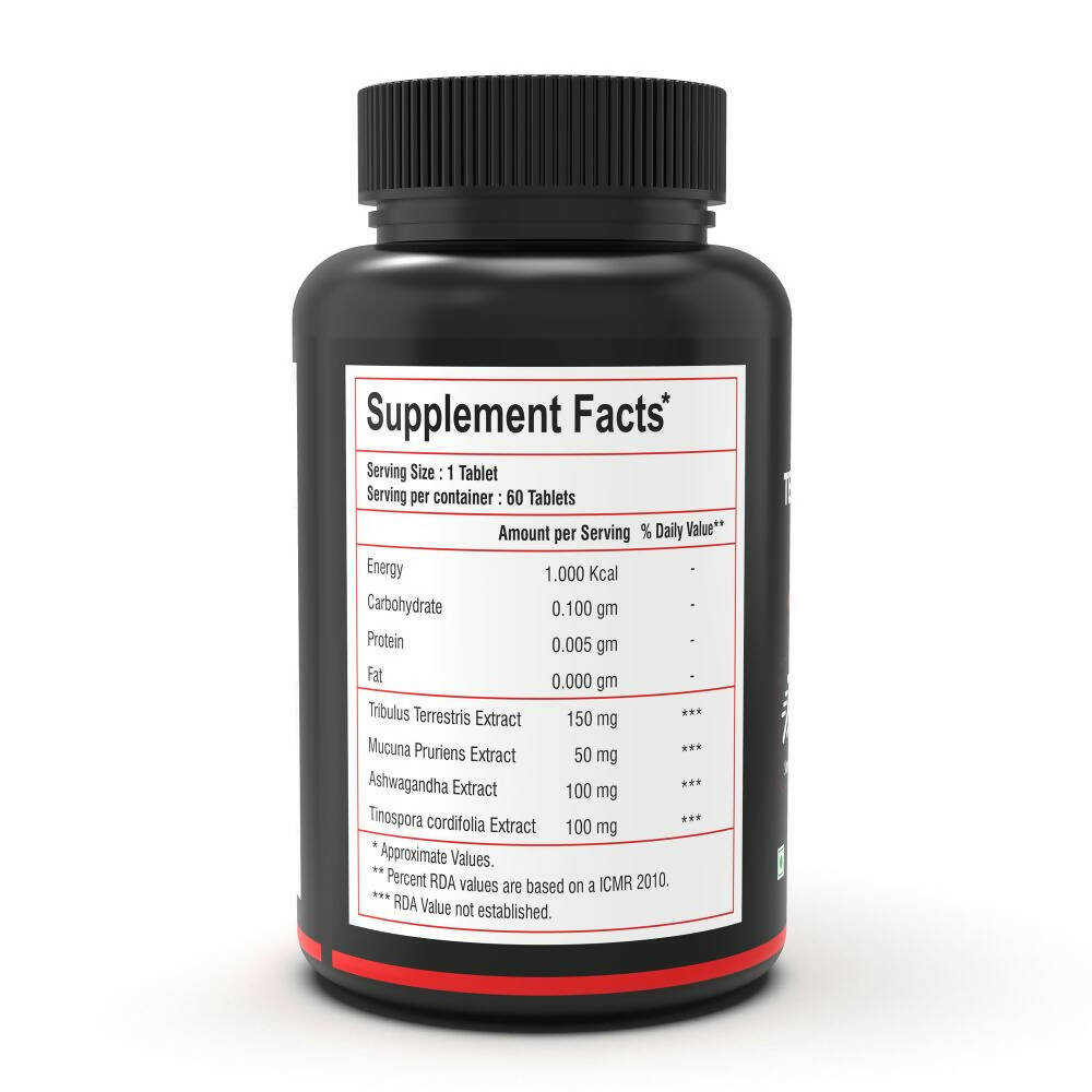 NutritJet Mens Testosterone Booster Tablets
