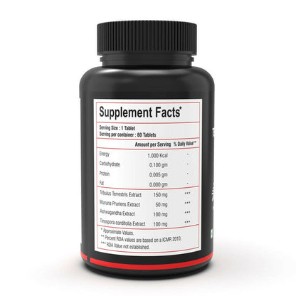 NutritJet Mens Testosterone Booster Tablets