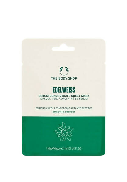 Buy The Body Shop Edelweiss Serum Concentrate Sheet Mask from DrMediCart, Ship from India to USA