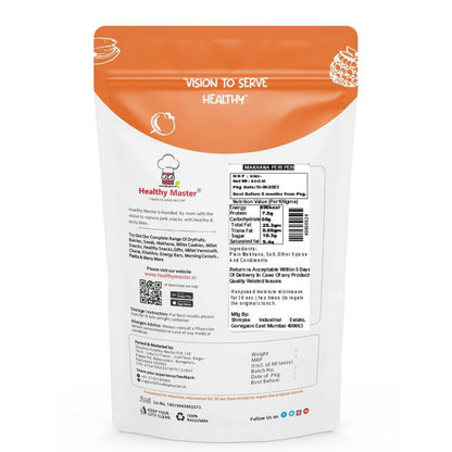 Healthy Master Crispy Roasted Fox Nuts (Makhana) - Peri Peri Flavour