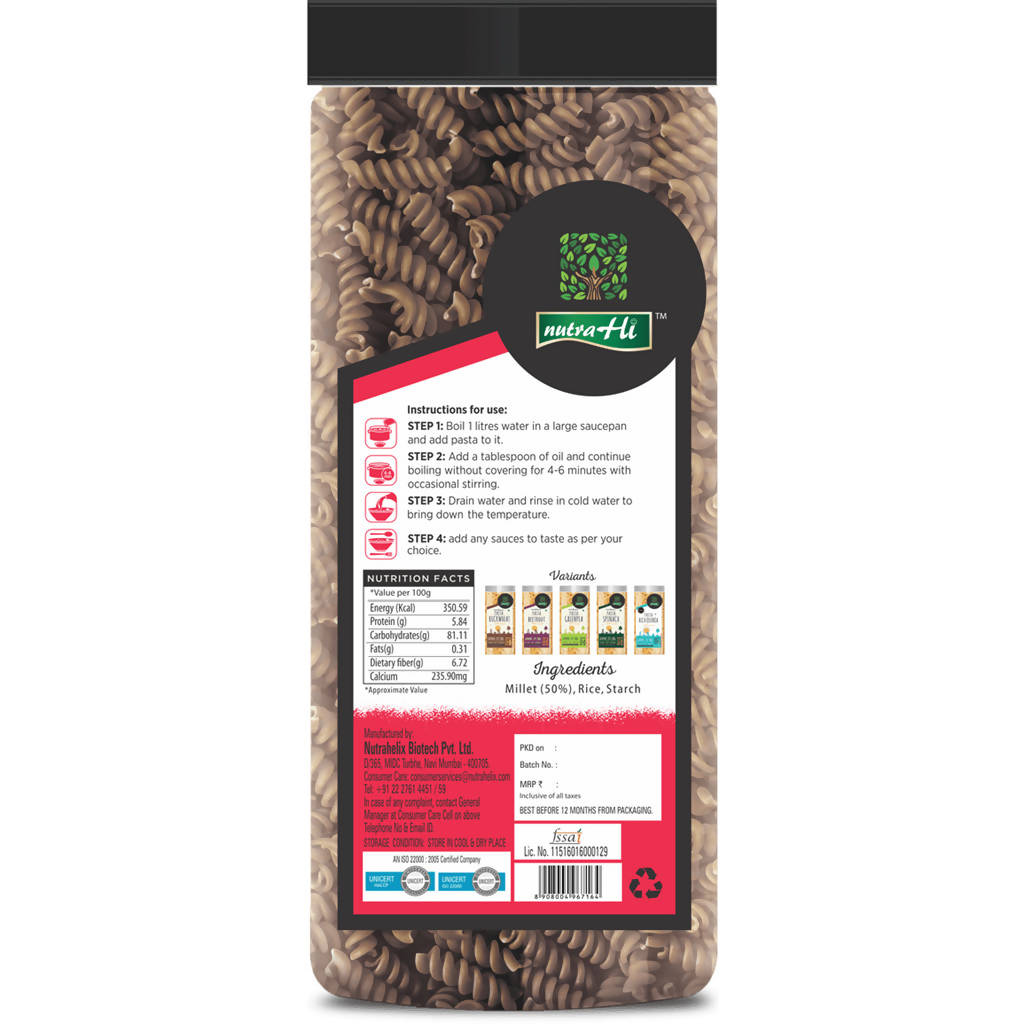 NutraHi Gluten-Free Pasta Millet