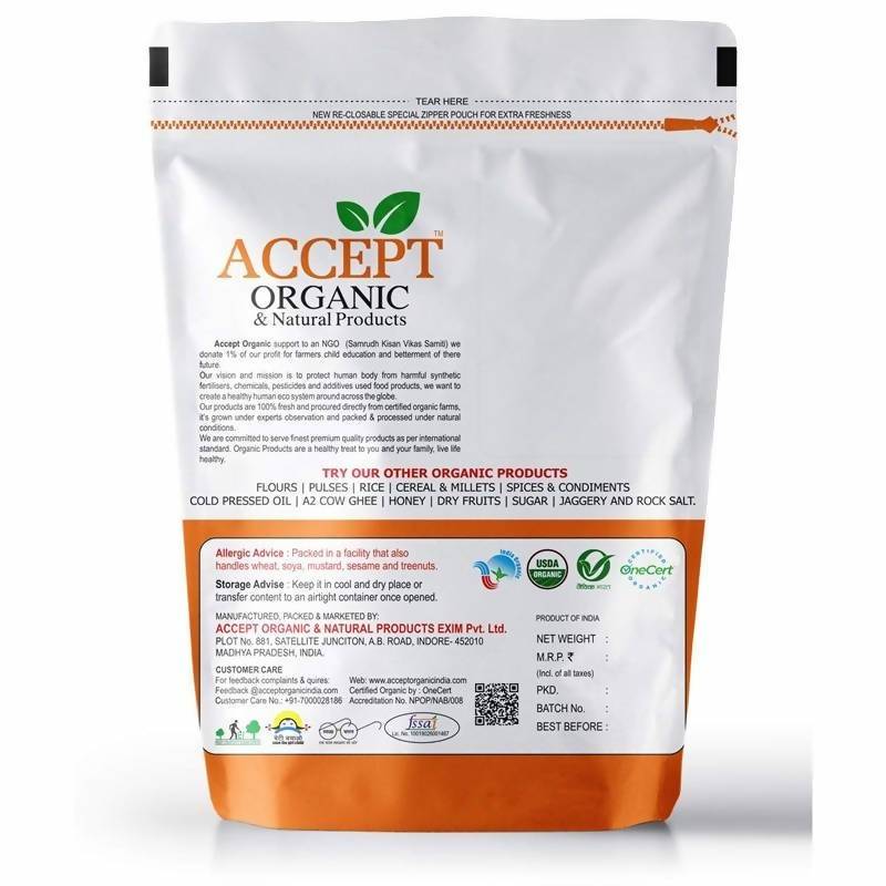 Accept Organic Soyabean