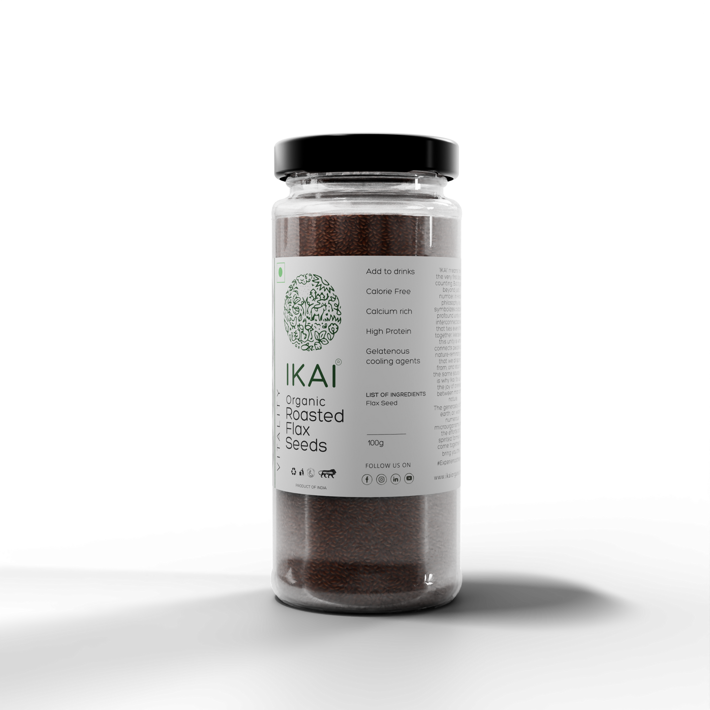 IKAI Organic Flax Seeds