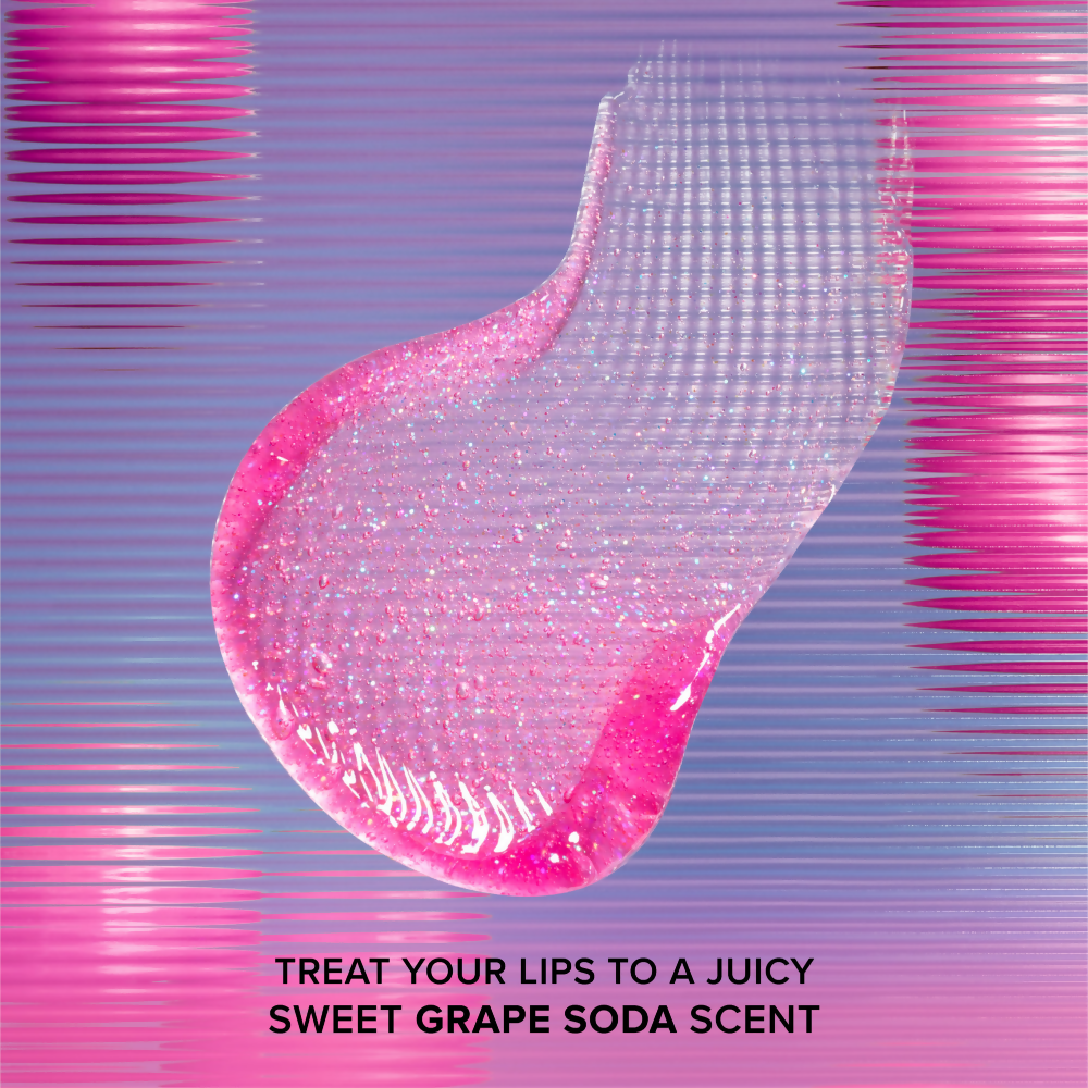 Too Faced Lip Gloss Kissing Jelly - Grape Soda