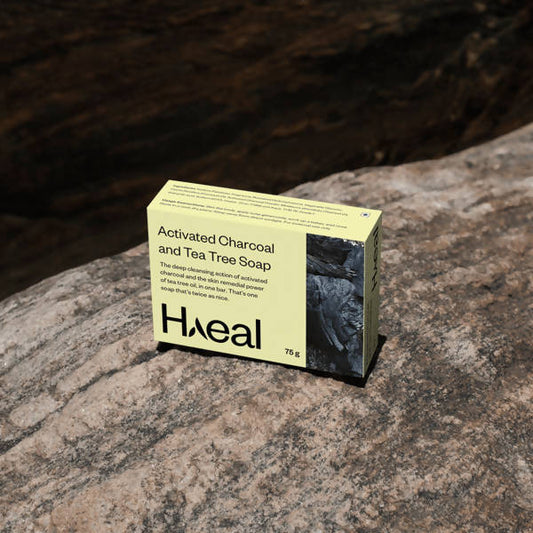 Buy Haeal Activated Charcoal And Tea Tree Soap from DrMediCart, Ship from India to USA