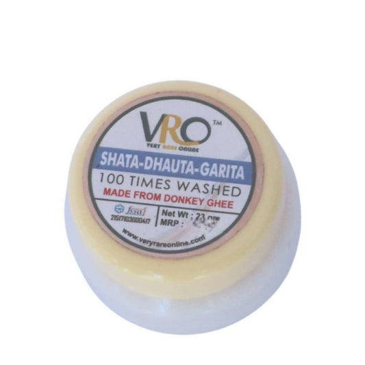 Buy VRO Shata Dhauta Ghrita Donkey Cream from DrMediCart, Ship from India to USA