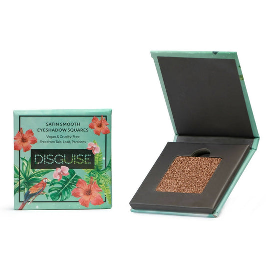 Disguise Satin Smooth Eyeshadow Squares - Metallic Bronze Arabica 210