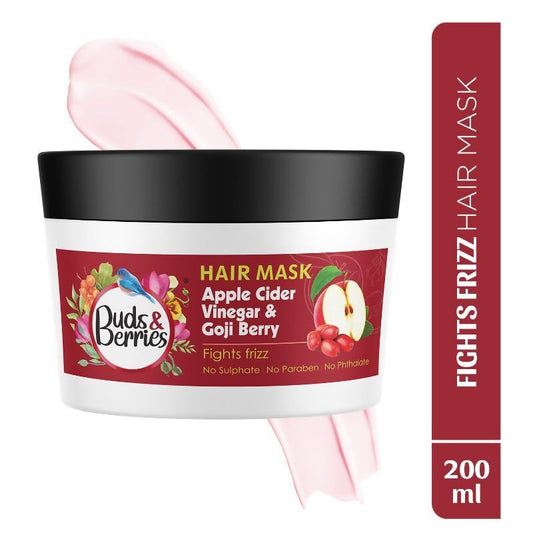 Buy Buds & Berries Apple Cider Vinegar & Gojiberry Conditioning Hair Mask from DrMediCart, Ship from India to USA