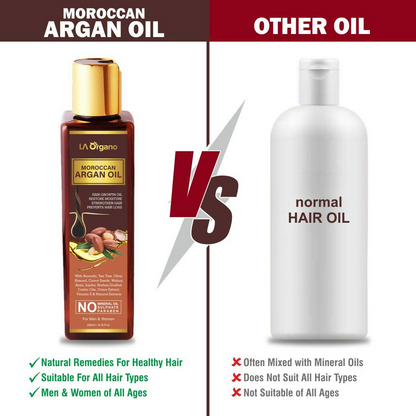LA Organo Moroccan Argan Hair Oil