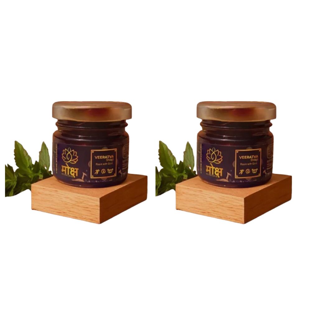 Moksha Botanicals Veeratva SJ Resin with Gold