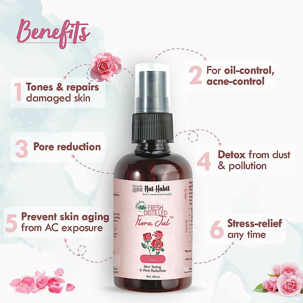 Nat Habit Fresh Distilled Rose Flora Jal
