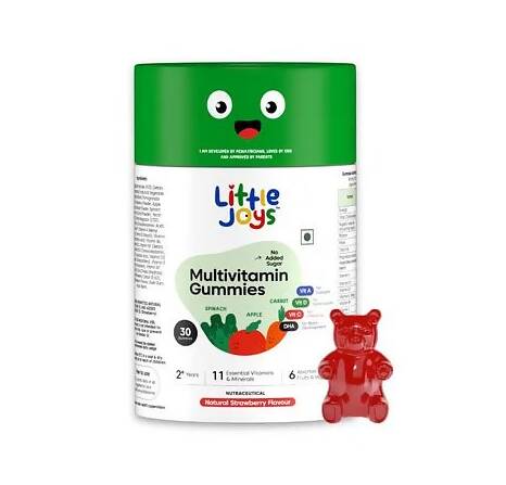 Buy Little Joys Multivitamin Gummies for Kids (2-6 yrs) - No Added Sugar from DrMediCart, Ship from India to USA