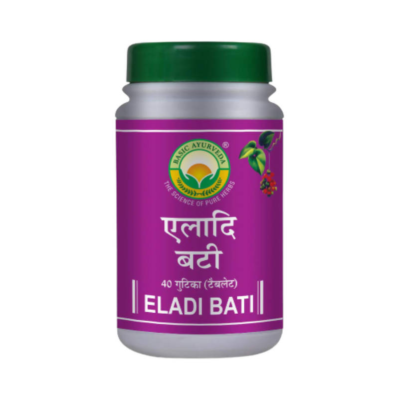 Buy Basic Ayurveda Eladi Bati from DrMediCart, Ship from India to USA