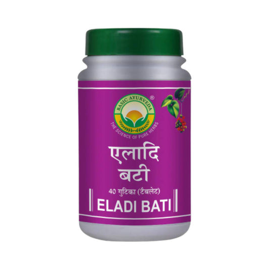 Buy Basic Ayurveda Eladi Bati from DrMediCart, Ship from India to USA