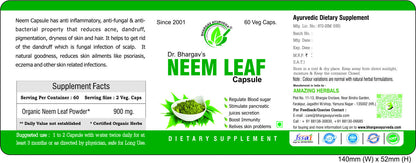 Dr.Bhargav’s Neem Leaf Capsules