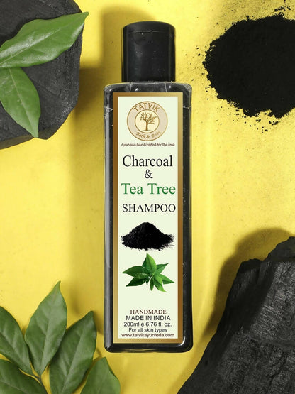 Buy Tatvik Ayurveda Charcoal & Tea Tree Shampoo from DrMediCart, Ship from India to USA