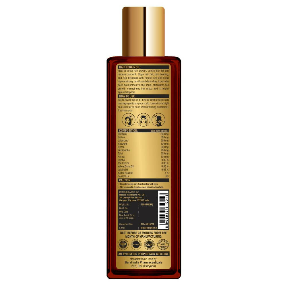 Nutrafirst Hair Growth & Regain Oil