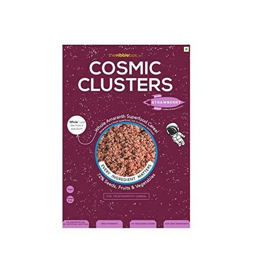 Buy Thenibblebox Strawberry Cosmic Clusters (Millet Cereals) from DrMediCart, Ship from India to USA