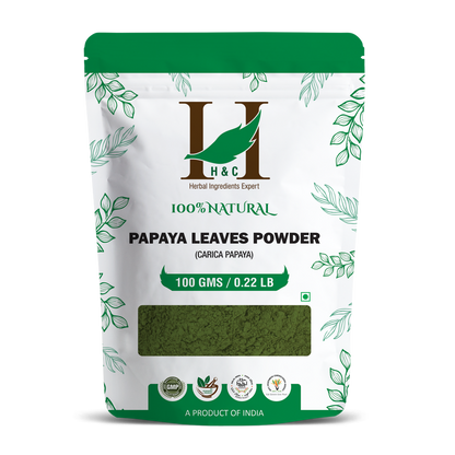 H&C Herbal Papaya Leaves Powder