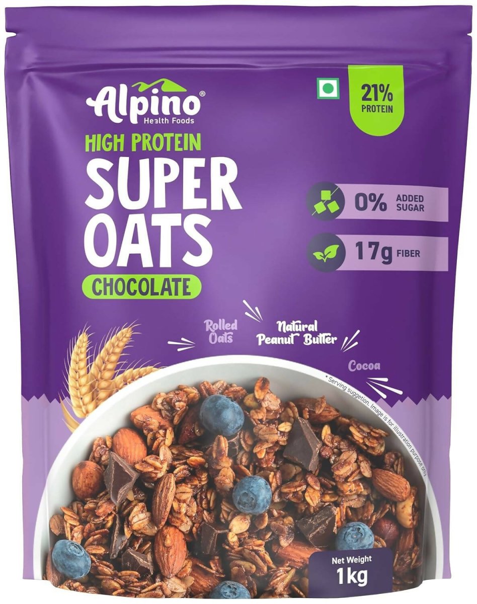 Alpino High Protein Super Rolled Oats Chocolate