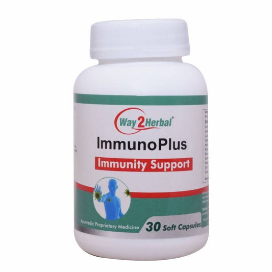 Buy Way2herbal Immuno Plus Capsules from DrMediCart, Ship from India to USA