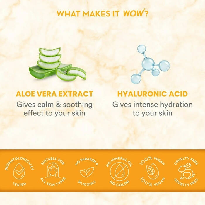 Wow Skin Science Hydrating Sunscreen Spf 50 Pa +++ - Drmedicart