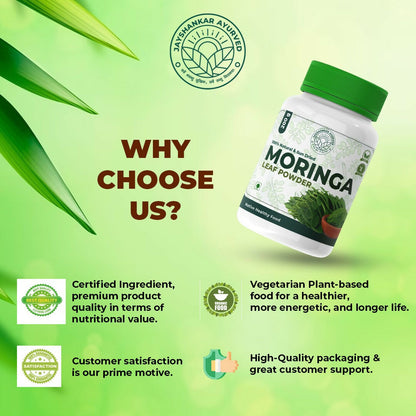 Jayshankar Ayurved Moringa Leaf Powder