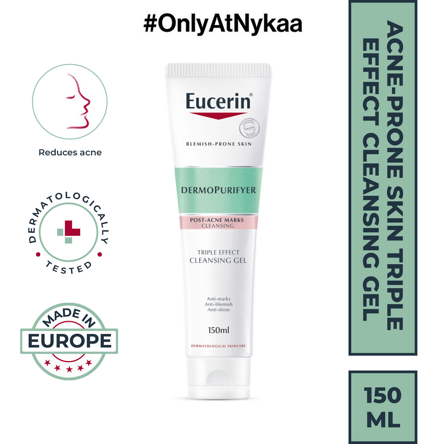 Eucerin DermoPurifyer Oil Contrl Face Wash Gel