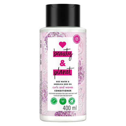 Buy Love Beauty And Planet Rice Water & Angelica Seed Oil Curl & Waves Conditioner from DrMediCart, Ship from India to USA