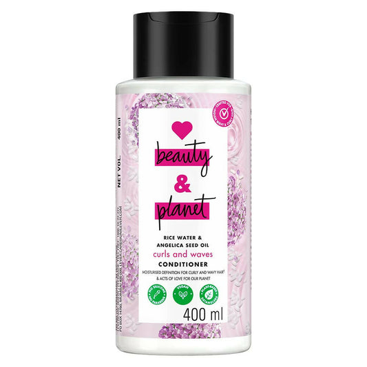 Buy Love Beauty And Planet Rice Water & Angelica Seed Oil Curl & Waves Conditioner from DrMediCart, Ship from India to USA