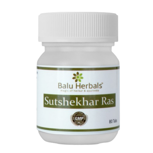 Buy Balu Herbals Sutashekar Ras Tablets from DrMediCart, Ship from India to USA