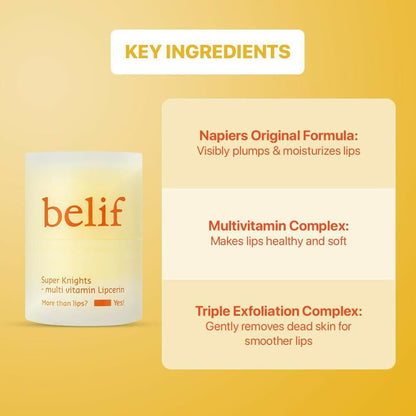 Belif Multi Vitamin Lipcerin, Glossy & Hydrating Lip Mask