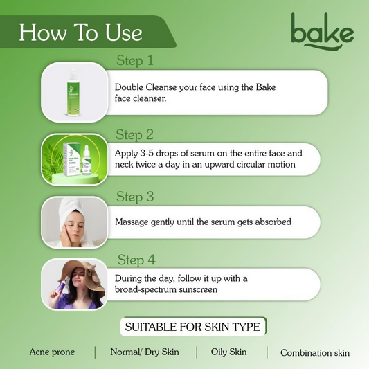 Buy Bake 2% Salicylic Acid Face Serum With Niacinamide from DrMediCart, Ship from India to USA